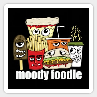 Moody Foodie Sticker